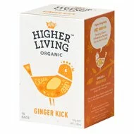 Ceai GINGER KICK bio, 15 plicuri, Higher Living-picture