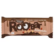 Baton cu migdale invelit in ciocolata bio 30g Roobar-picture