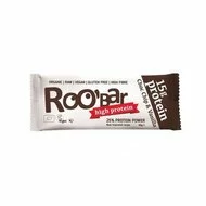 Baton proteic cu ciocolata si vanilie raw bio 60g Roobar-picture