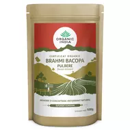 Brahmi Bacopa Pulbere | Memorie si Concentrare, Antioxidant Natural, 100g, Organic India-picture