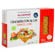 Crackers cu rosii, chia si alge marine bio 160g Algamar-picture