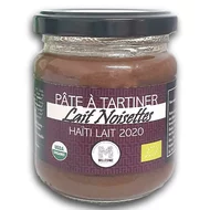 Crema de ciocolata belgiana cu alune de padure si lapte, artizanala, Haiti, eco 200g, Millesime-picture
