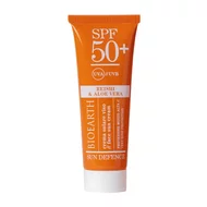 Crema solara ten SPF50 cu ganoderma si aloe - Sun Defence Bioearth, 50ml-picture