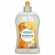 Detergent Vase Lichid Cu Balsam Bio Portocala 500 ml Sodasan-picture