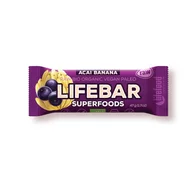 Lifebar Plus baton cu acai si banane raw bio 47g-picture