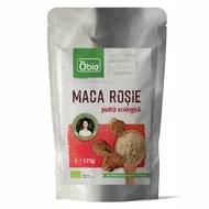 Maca rosie pudra raw bio, 125g - Obio-picture