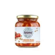 Naut in sos de rosii eco, 350g, Biona-picture
