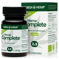 Hemp Complete Capsule cu CBD 2,5% bio, 60 capsule Medihemp-picture