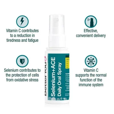 Selenium + ACE Oral Spray, 50 ml, BetterYou