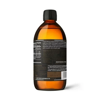 True MCT Oil (500 ml), Ancient and Brave