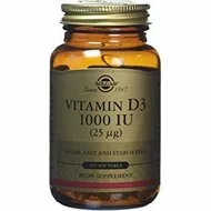 Vitamina D3 1000iu 100cps - SOLGAR-picture